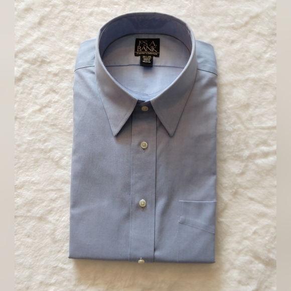 Jos. A. Bank Shirts Jos A Bank Nwt Blue Dress Shirt Size 65 35 Inch
